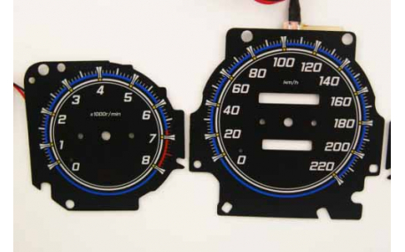 Шкалы приборов Honda Civic