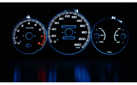 Шкалы приборов Honda Civic