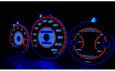 Шкалы приборов Honda Civic