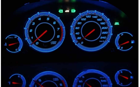 Шкалы приборов Honda Civic