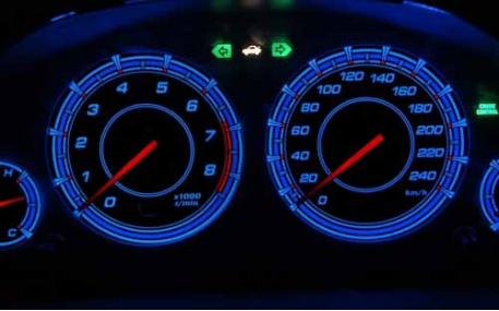 Шкалы приборов Honda Civic
