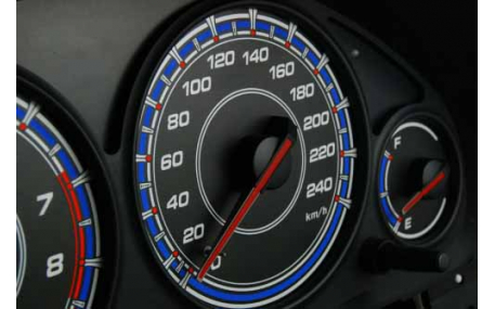 Шкалы приборов Honda Civic