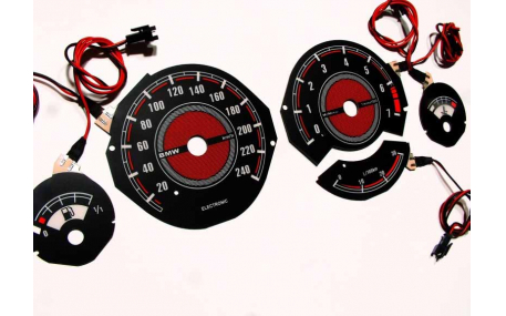 Шкалы приборов BMW E34