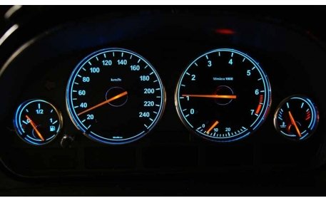 Шкалы приборов BMW X5 E53