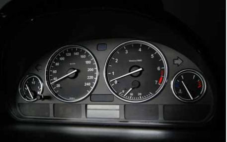 Шкалы приборов BMW X5 E53