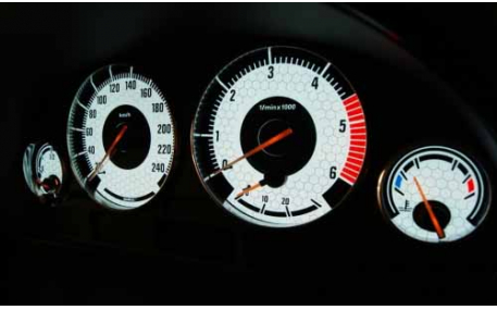 Шкалы приборов BMW X5 E53