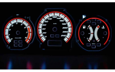 Шкалы приборов Honda Accord