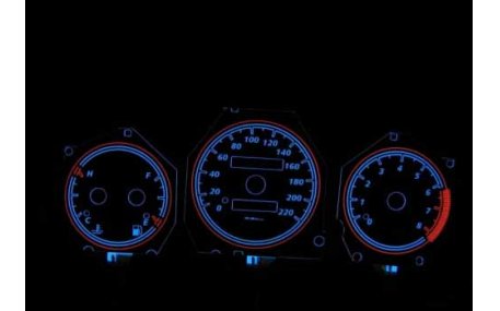 Шкалы приборов Daewoo Lanos