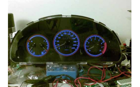 Шкалы приборов Daewoo Lanos