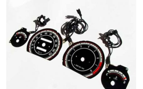 Шкалы приборов Daewoo Nubira 1