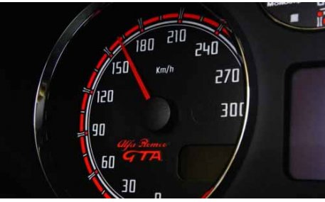 Шкалы приборов Alfa Romeo 147