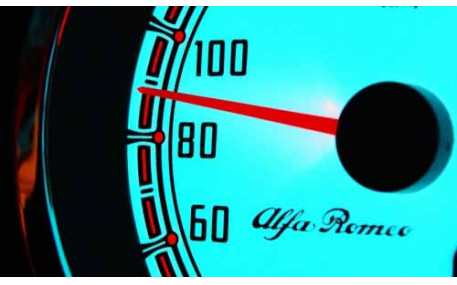 Шкалы приборов Alfa Romeo 147