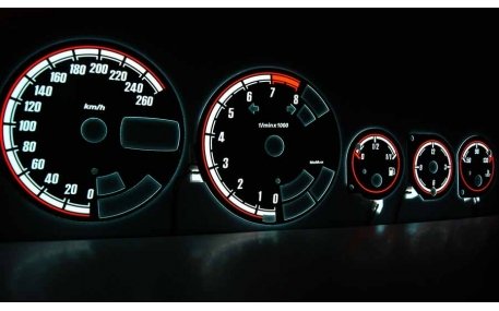 Шкалы приборов Alfa Romeo 156