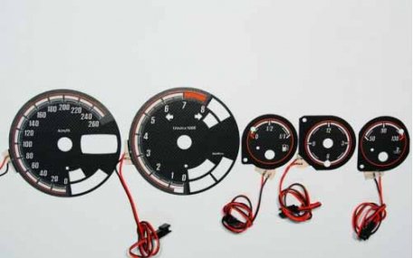 Шкалы приборов Alfa Romeo 156