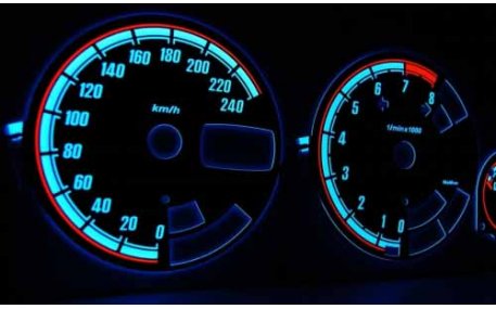 Шкалы приборов Alfa Romeo 156