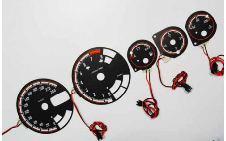 Шкалы приборов Alfa Romeo 156