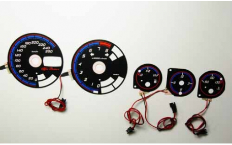 Шкалы приборов Alfa Romeo 156