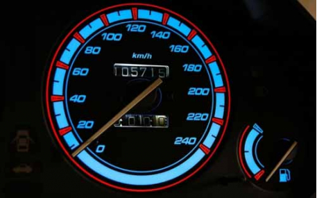 Шкалы приборов Honda Accord