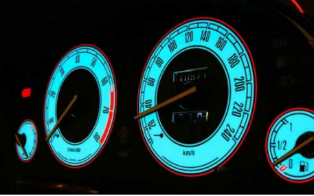 Шкалы приборов Honda Accord