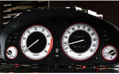 Шкалы приборов Honda Accord