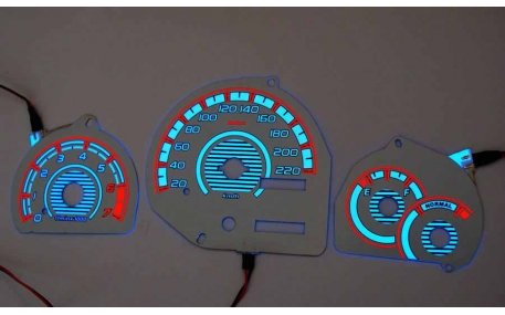 Шкалы приборов Ford Fiesta MK4