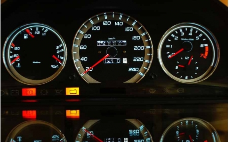 Шкалы приборов Mercedes C-class W201