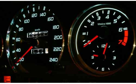 Шкалы приборов Mercedes E-class W124