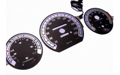 Шкалы приборов Mercedes C-class W201