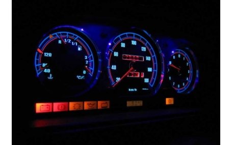 Шкалы приборов Mercedes E-class W124