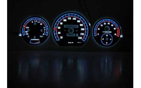 Шкалы приборов Mercedes E-class W124