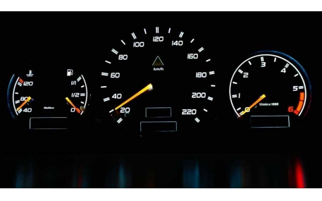 Шкалы приборов Mercedes