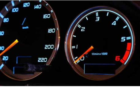 Шкалы приборов Mercedes