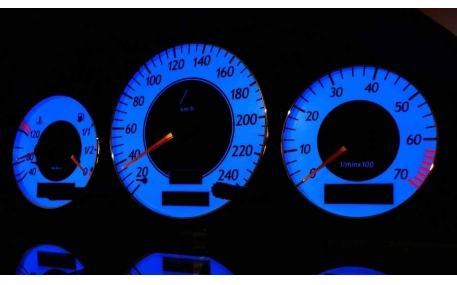 Шкалы приборов Mercedes