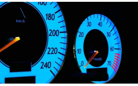 Шкалы приборов Mercedes