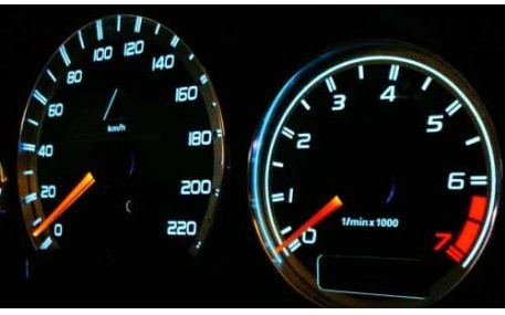 Шкалы приборов Mercedes