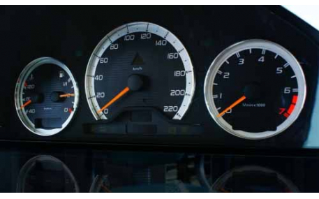 Шкалы приборов Mercedes