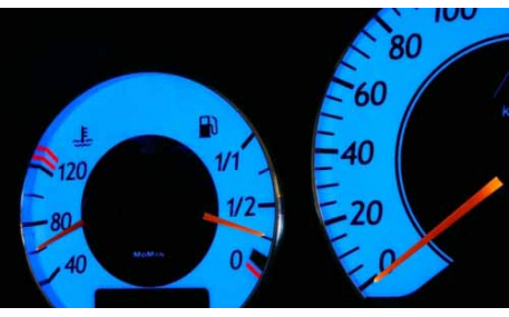 Шкалы приборов Mercedes E-class W210