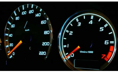 Шкалы приборов Mercedes CLK-class W208