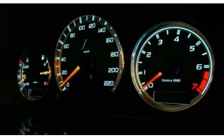 Шкалы приборов Mercedes CLK-class W208