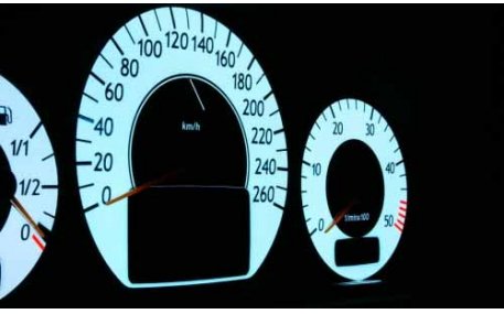 Шкалы приборов Mercedes CLK-class W208