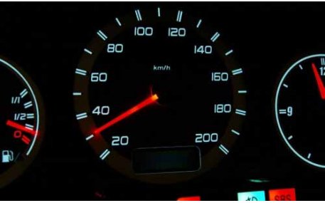 Шкалы приборов Mercedes