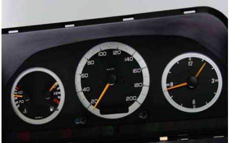Шкалы приборов Mercedes