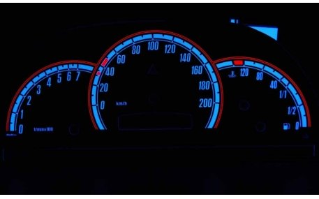 Шкалы приборов Mercedes