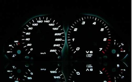 Шкалы приборов Mercedes C-class W203