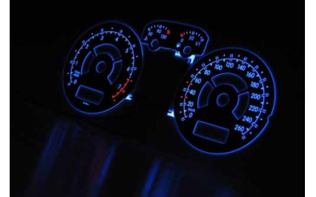 Шкалы приборов Volkswagen Bora