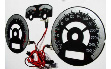 Шкалы приборов Volkswagen Bora