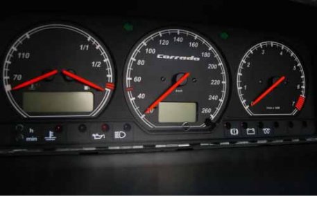 Шкалы приборов Volkswagen Corrado