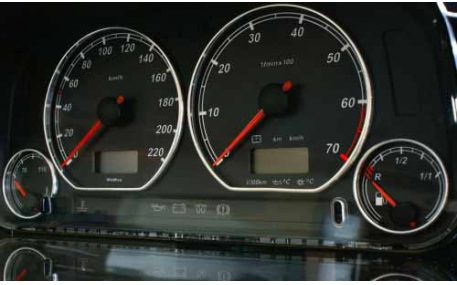 Шкалы приборов Volkswagen Golf 3