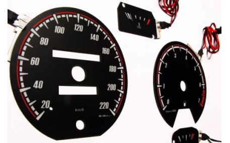 Шкалы приборов Volkswagen Jetta