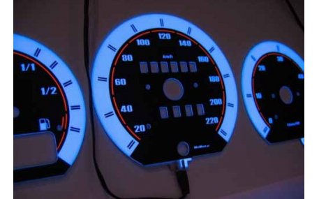 Шкалы приборов Volkswagen Passat